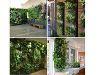 Thumbnail for Vertical Garden Wall Hanging Planter Wall Mount Balcony Plant Grow Bag 7 Pockets