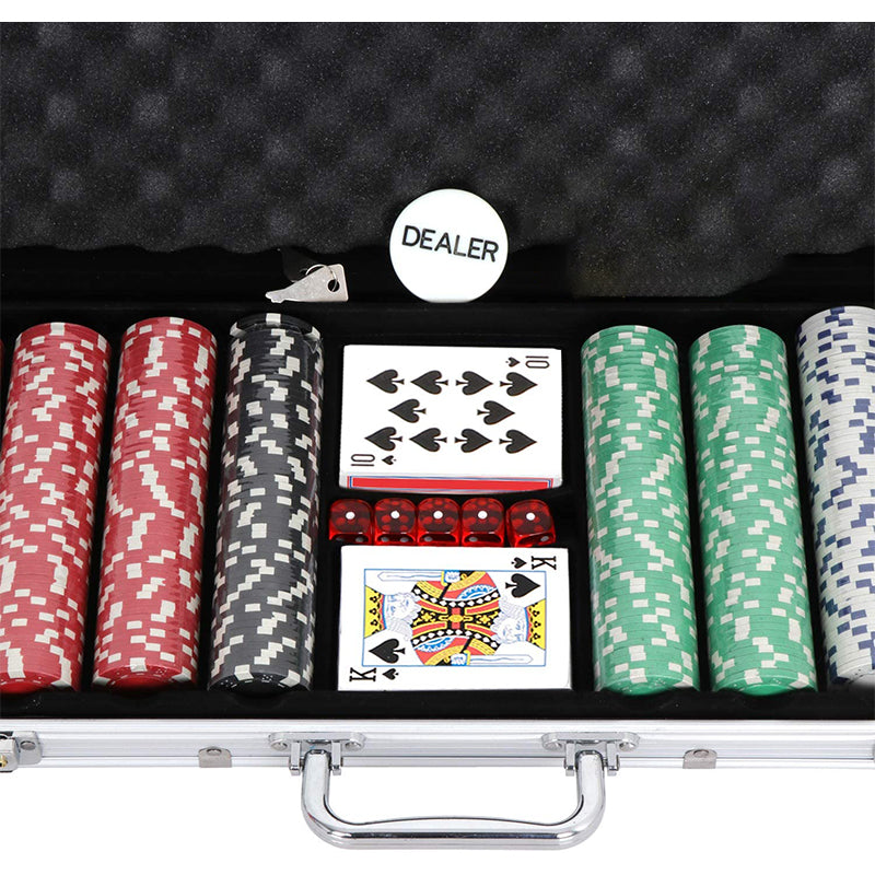 Poker Chip Set 500pcs with box