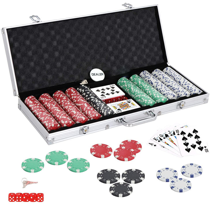 Poker Chip Set 500pcs with box