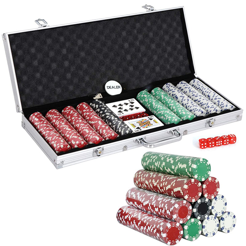 Poker Chip Set 500pcs with box