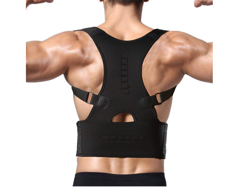 Posture Back Support Brace Belt Back Posture Corrector Lumbar Shoulder Support Brace Belt Men Women