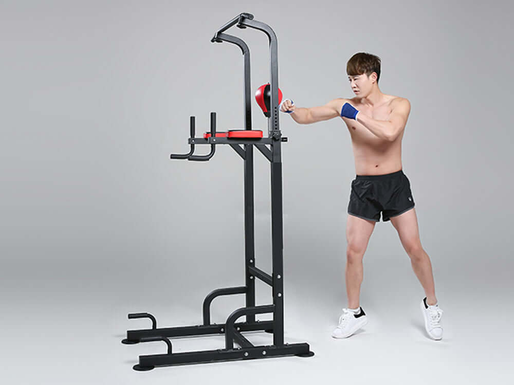 Chin Up Pull Up Chin Up Station Power Tower with Boxing