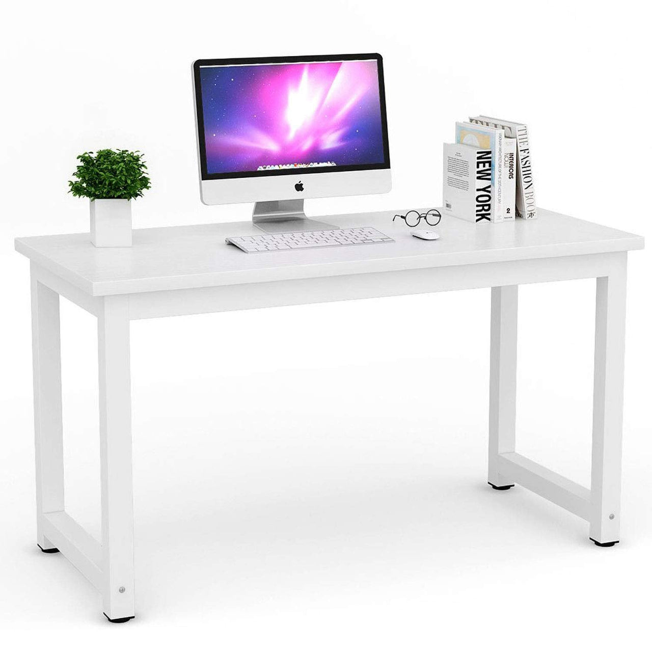 Computer Desk Table White 120cm