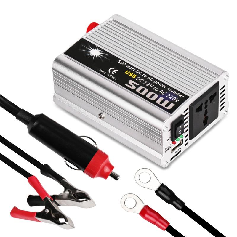 Car inverter 12V to 220V 500W