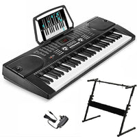 Thumbnail for 61 Key Electronic Piano Keyboard & Stand