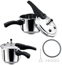 Thumbnail for PRESSURE COOKER stainless steel 6L