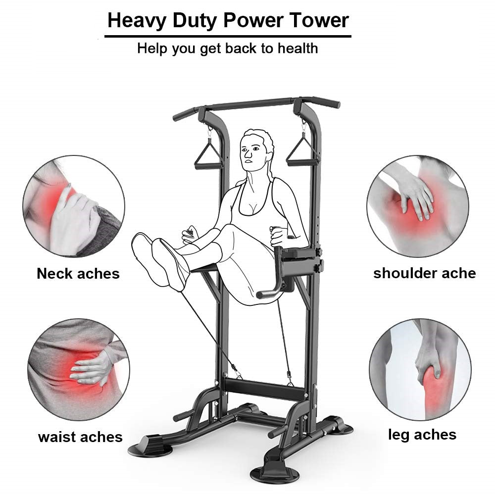 Chin Up Pull Up Chin Up Station Power Tower