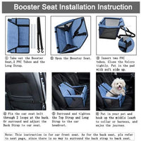 Thumbnail for Pet Booster Car Seat Dog Puppy