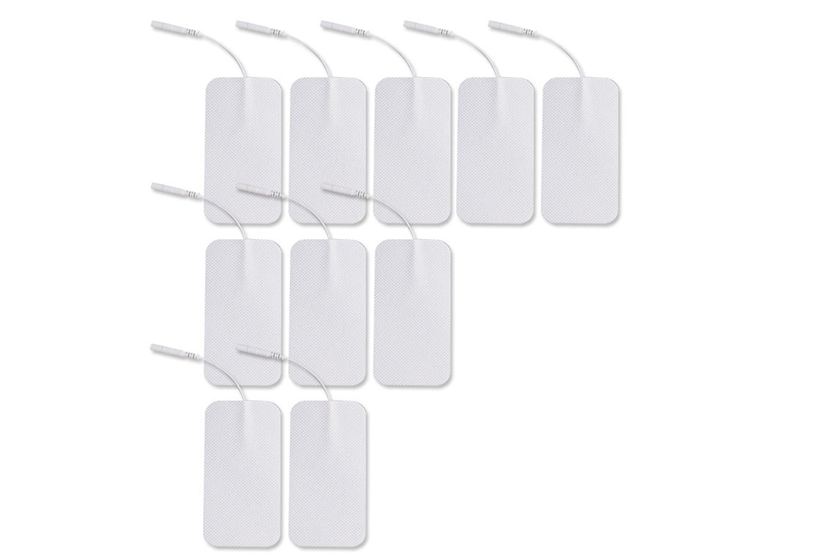 10PC Rectangle Replacement Pads for Tens Machine Massager