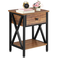 Thumbnail for Bedside Table Nightstands with Drawer