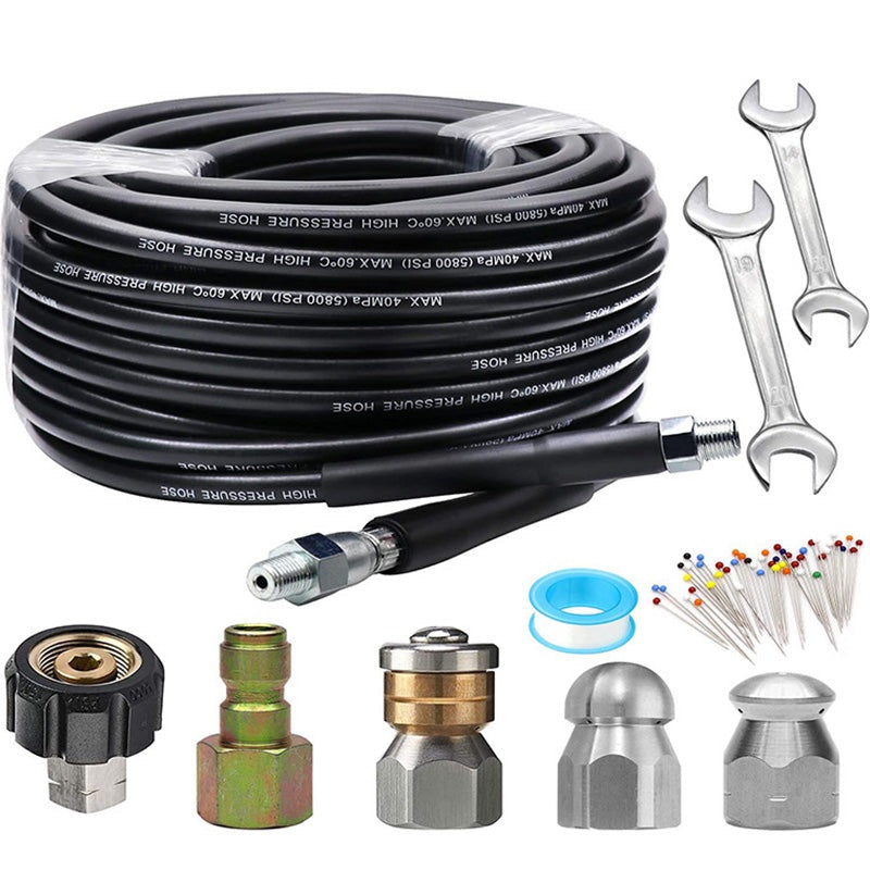 Drain/Pipe Cleaning Kit for Pressure Washers 30m