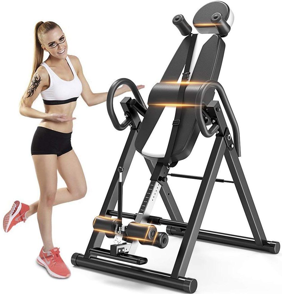 Inversion Table with Headrest Gravity Inversion Table