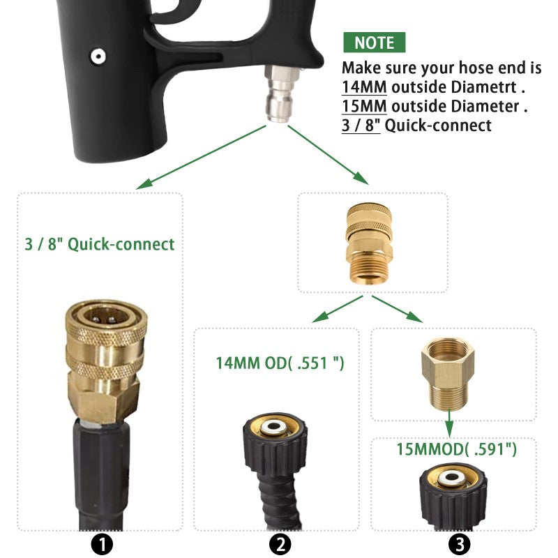 Pressure Washer Extension Wand Set