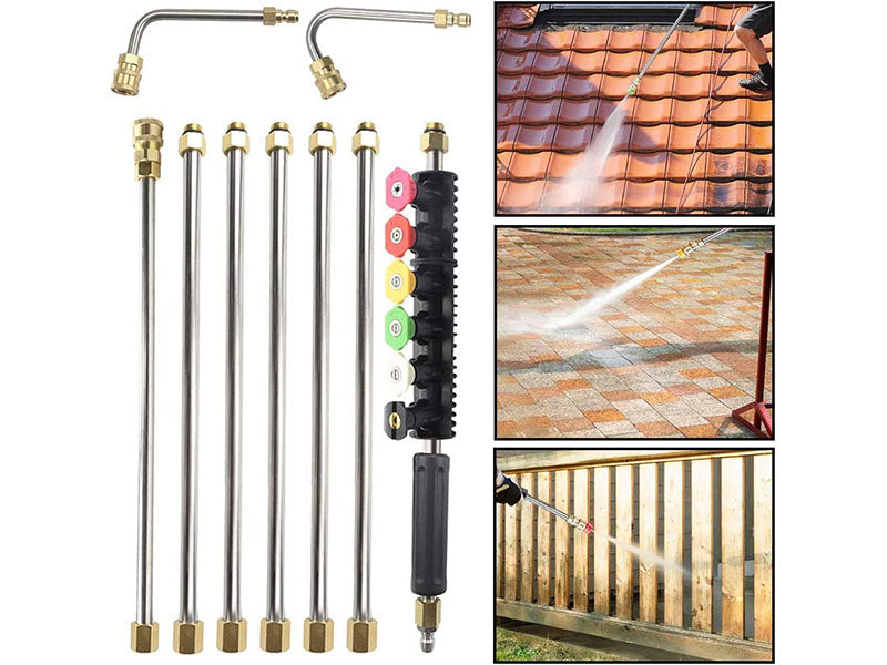 High Pressure Washer Wand Extension Set