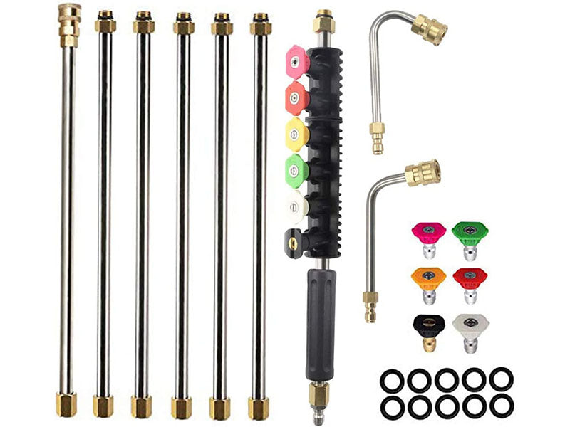 High Pressure Washer Wand Extension Set - The Shopsite