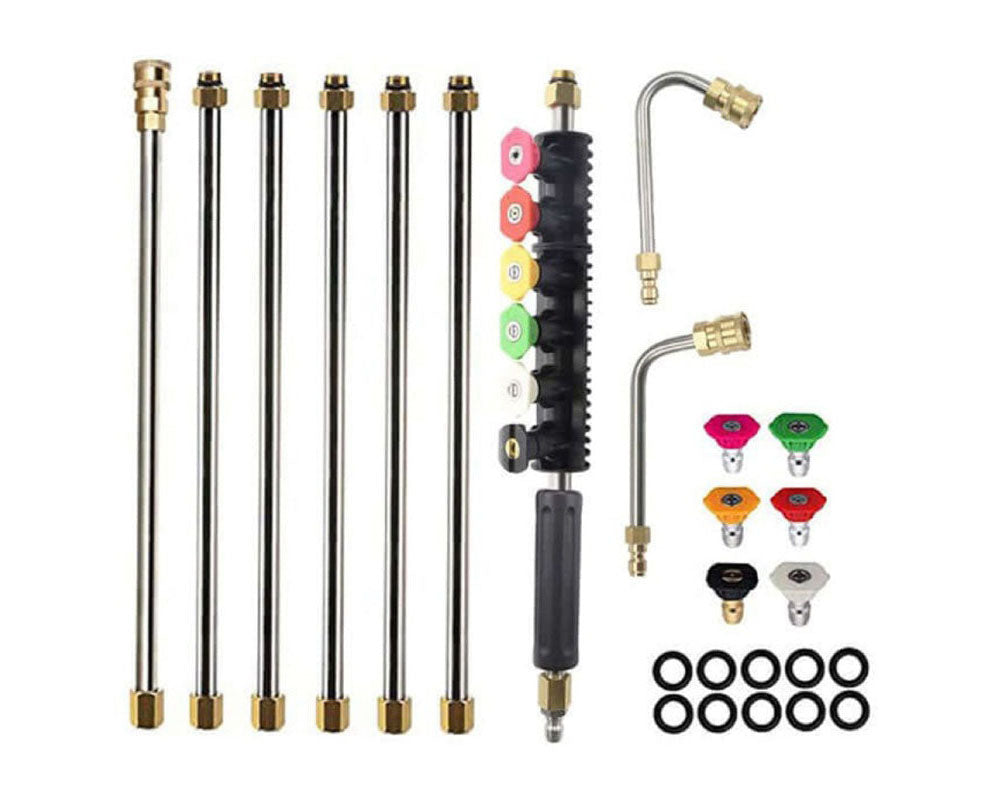 High Pressure Washer Wand Extension Set