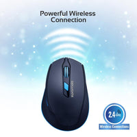 Thumbnail for Promate Wireless Ergonomic Mouse