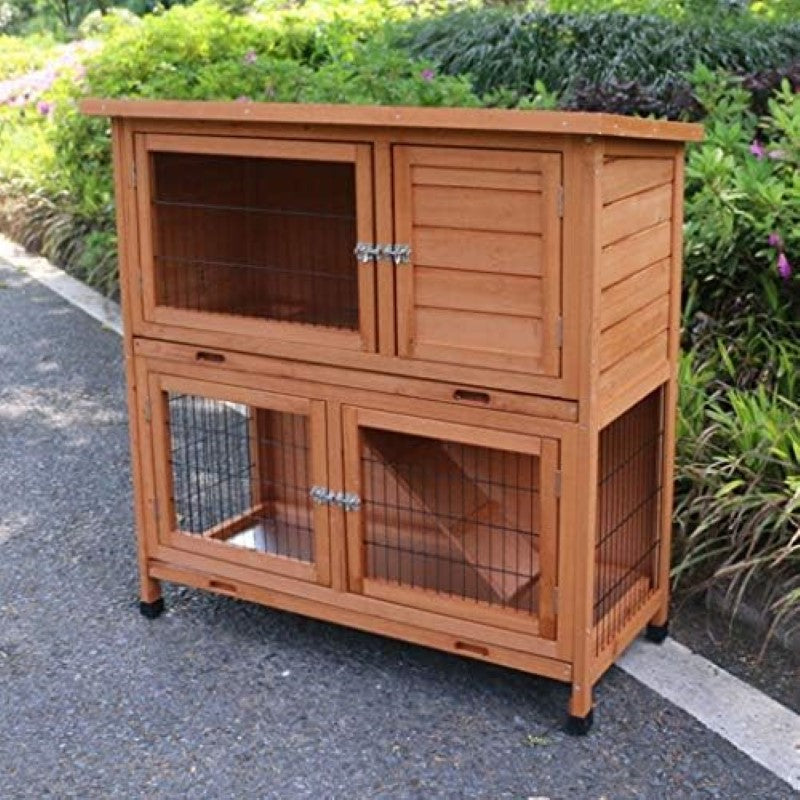 Wooden Rabbit Hutch