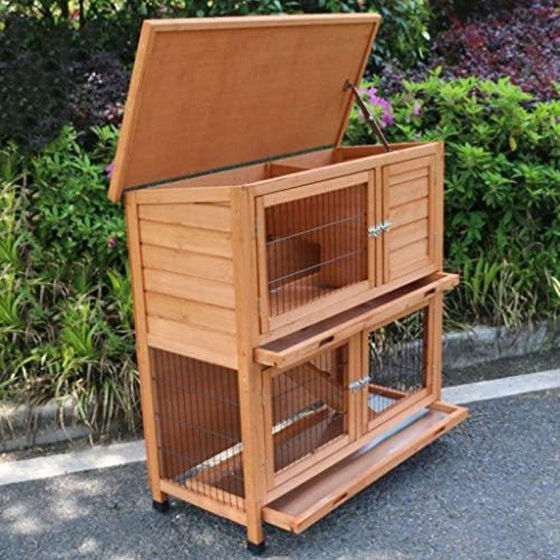 Wooden Rabbit Hutch