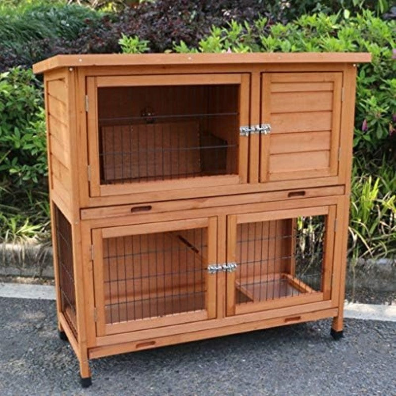 Wooden Rabbit Hutch