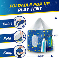 Thumbnail for Portable Kids Play Tent with storage bag