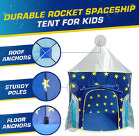 Thumbnail for Portable Kids Play Tent with storage bag