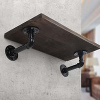 Thumbnail for 4 Pcs Industrial Rustic Shelf Brackets