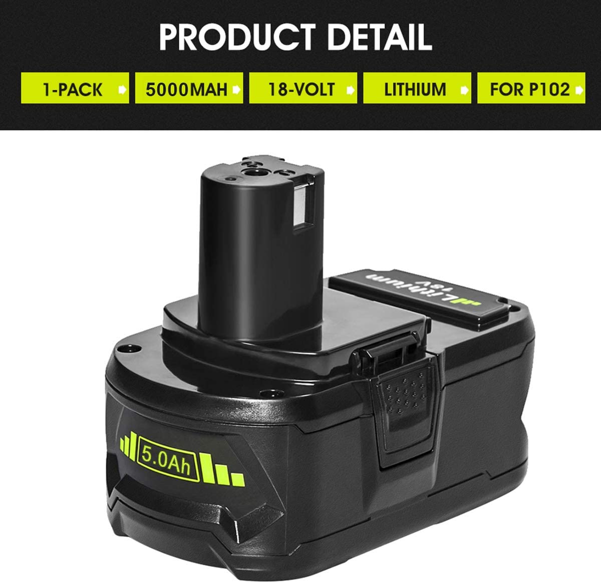 RYOBI battery replacement