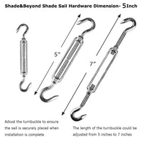 Thumbnail for Sun Shade Sail Hardware Kit