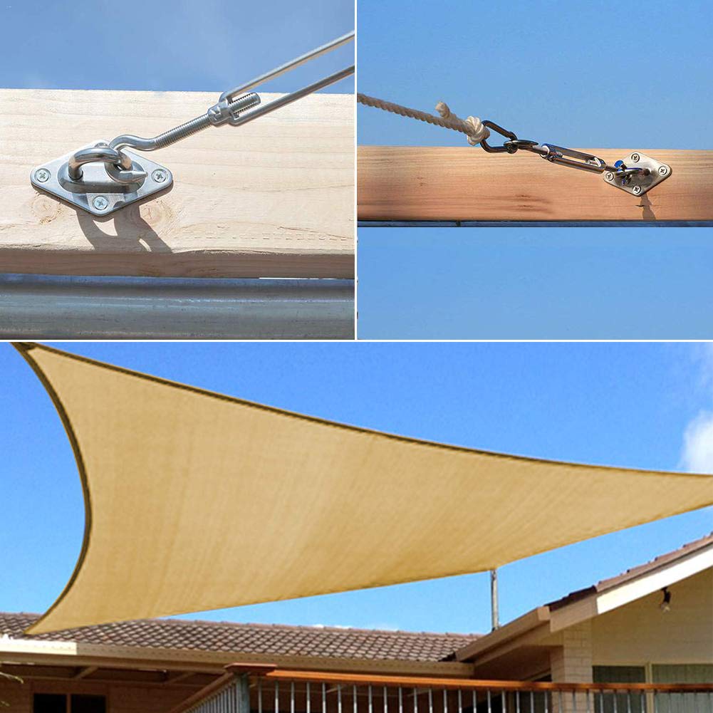 Sun Shade Sail Hardware 24 Pcs