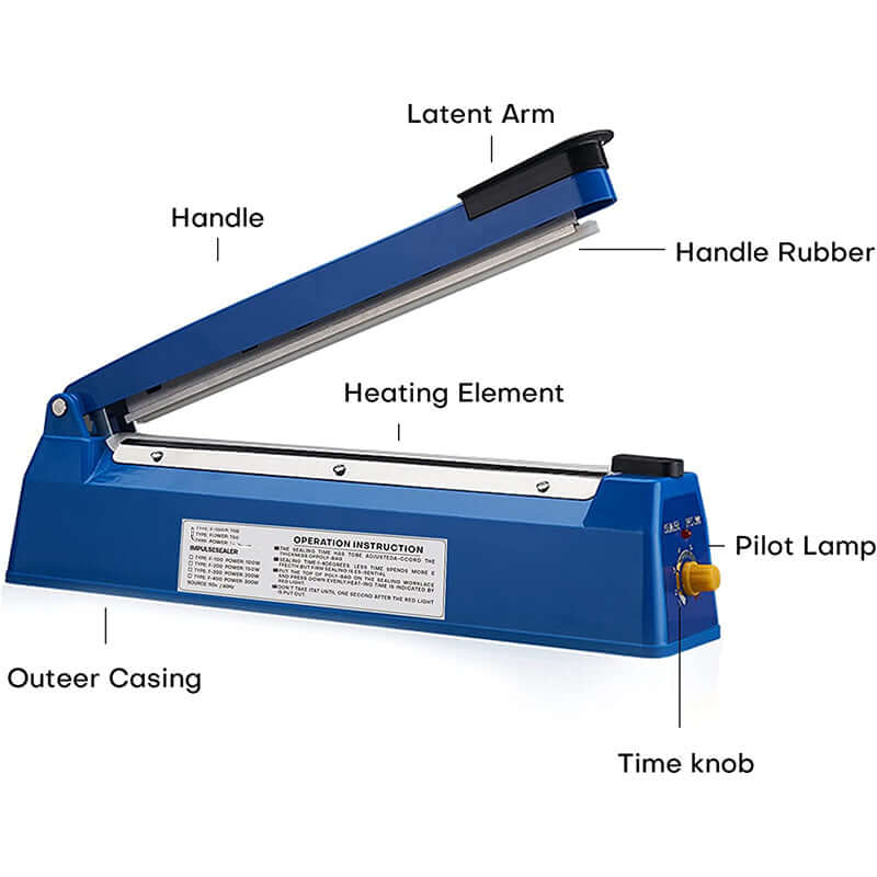 400mm 16 Inch Impulse Heat Sealer