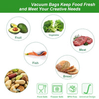 Thumbnail for 2PCS Vacuum Sealer Bags Food Saver Roll