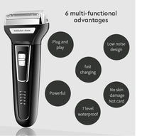 Thumbnail for Hair Trimmer Shaver Clippers Cordless