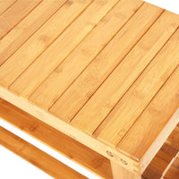 Thumbnail for Bamboo Shoe Rack Bench 3-Tier