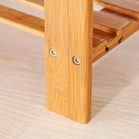 Thumbnail for Bamboo Shoe Rack Bench 3-Tier - The Shopsite