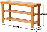 Thumbnail for Shoe Rack Wide Storage Cover Shelf Wood Amboo Frame For Home & Commercial - The Shopsite