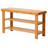 Thumbnail for Shoe Rack Wide Storage Cover Shelf Wood Amboo Frame For Home & Commercial - The Shopsite