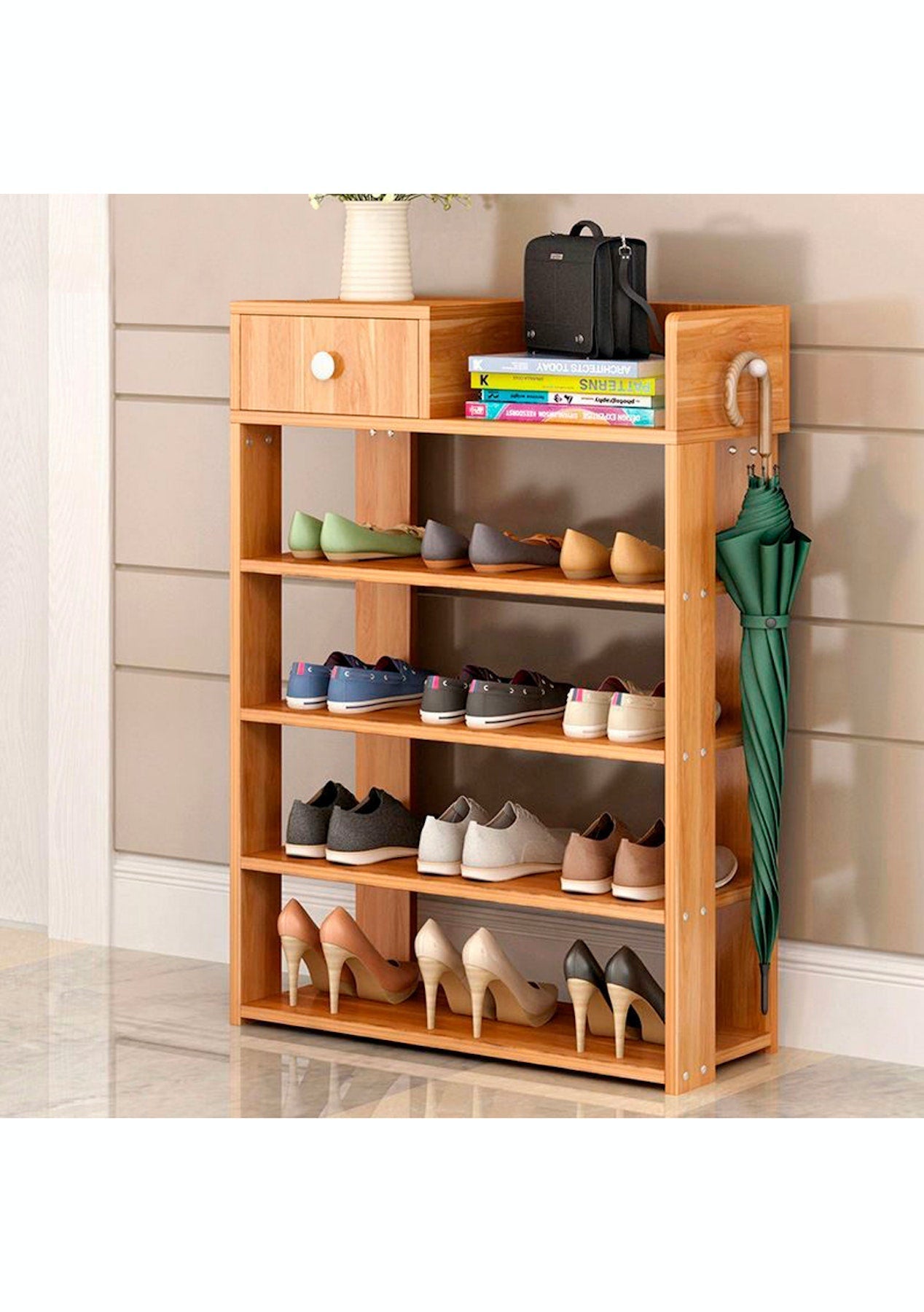 Shoe Rack 5 Tiers Shoe Rack Organizer