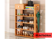 Thumbnail for Shoe Rack 5 Tiers Shoe Rack Organizer