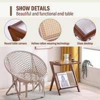 Thumbnail for Rattan Side Table