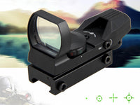 Thumbnail for Hunting Tactical Holographic Reflex Red Green Dot Sight Scope 20mm