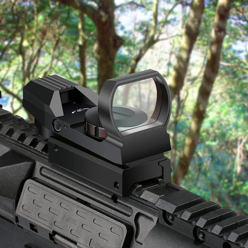 Hunting Tactical Holographic Reflex Red Green Dot Sight Scope 20mm