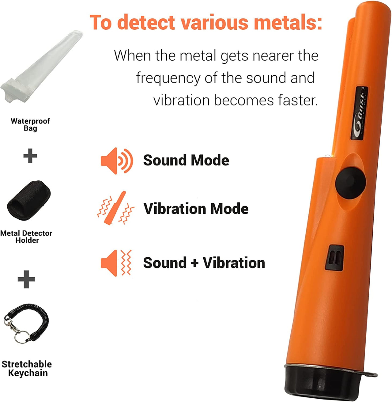 Portable Metal Detector Waterproof