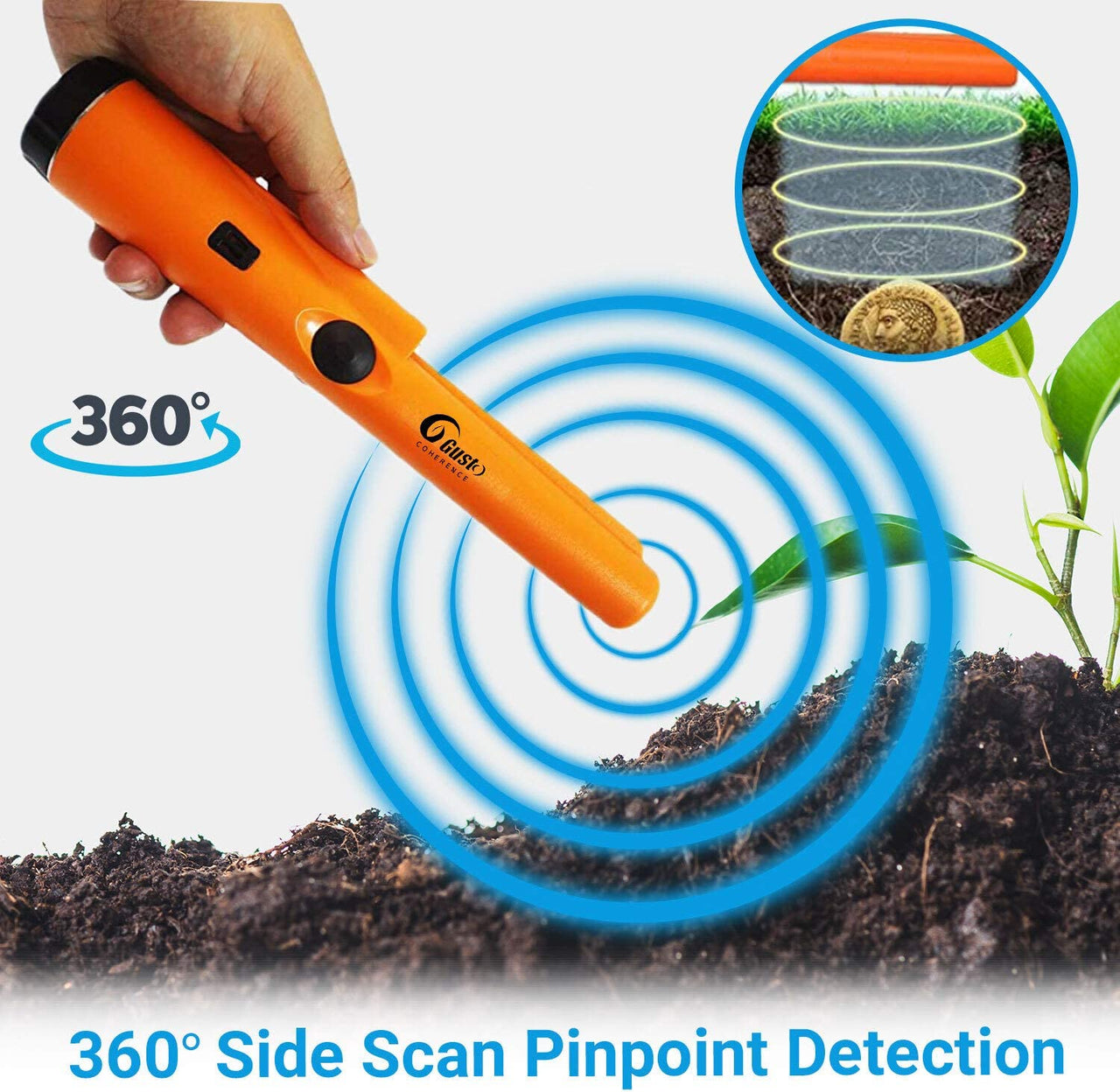 Portable Metal Detector Waterproof