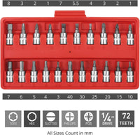 Thumbnail for Ratchet Wrench Socket Set 46Pcs