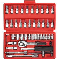 Thumbnail for Ratchet Wrench Socket Set 46Pcs