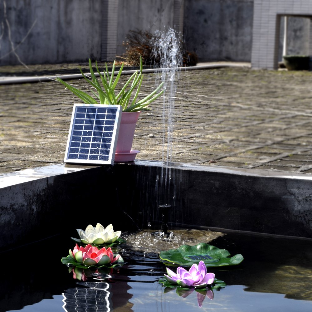 Solar Water Fountain