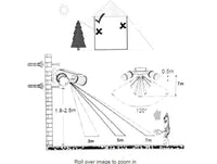 Thumbnail for Solar Security Lights - Security Lights For Home/Garage/Garden