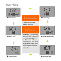 Thumbnail for 30A Solar Charge Controller LCD Display