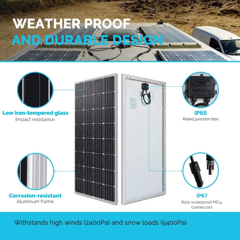 Mono Solar Panel 150W with controller